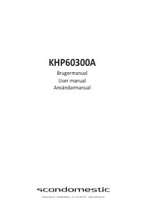 Manual Scandomestic KHP60300A Cooker Hood