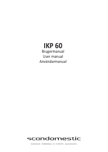 Handleiding Scandomestic IKP 60 Kookplaat