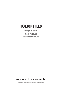 Brugsanvisning Scandomestic HOI30P1FLEX Kogesektion