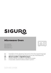 Manual Siguro MO-D110B Microwave