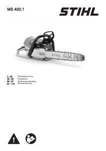 Brugsanvisning Stihl MS 400 C-M VW Kædesav