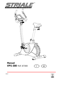 Bruksanvisning Striale VPS-300 Motionscykel
