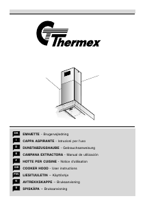 Brugsanvisning Thermex Decor 1021 Emhætte