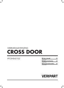 Manual Veripart VPCDND421DZ Fridge-Freezer