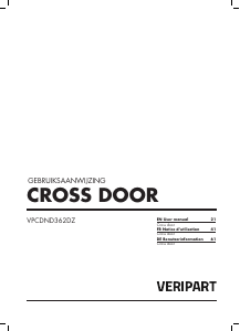 Manual Veripart VPCDND362DZ Fridge-Freezer