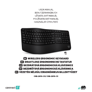 Manuál Connect IT CKB-2810-CS Klávesnice