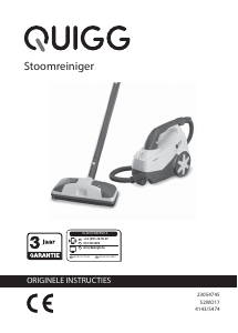 Bedienungsanleitung Quigg 4143 Dampfreiniger