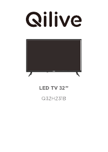 Használati útmutató Qilive Q32HS231B LED-es televízió
