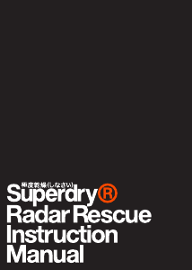 Handleiding Superdry SYG193B Radar Rescue Horloge