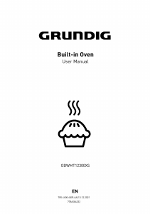 Handleiding Grundig GBWMT12300XS Oven