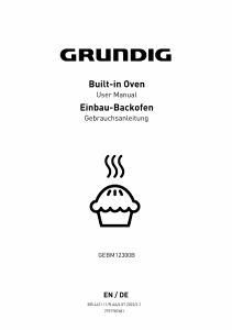 Manual Grundig GEBD12300B Oven