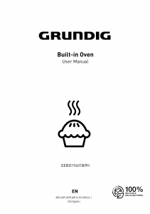 Manual Grundig GEBD19401BPH Oven