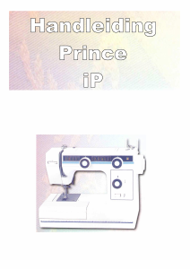 Handleiding Gritzner Prince iP Naaimachine