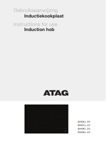 Handleiding ATAG BIH09571EV Kookplaat