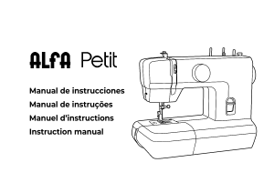 Handleiding Alfa Petit Naaimachine