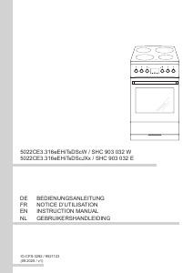 Bruksanvisning Amica SHC 903 032 E Spis