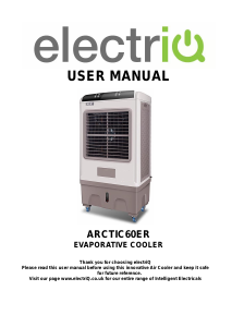 Handleiding ElectriQ ARCTIC60ER Ventilator