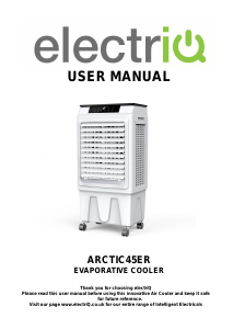 Handleiding ElectriQ ARCTIC45ER Ventilator