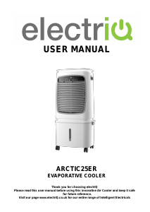 Handleiding ElectriQ ARCTIC25ER Ventilator
