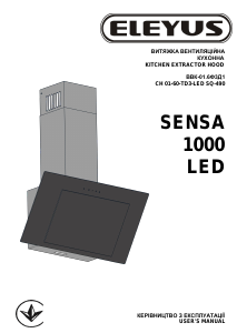 Bruksanvisning Eleyus SENSA 1000 LED 60 WH Köksfläkt