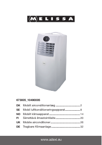 Handleiding Melissa 16490005 Airconditioner