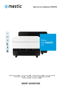 Manuale Mestic SPA-5100 Condizionatore d’aria