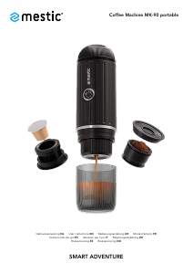 Mode d’emploi Mestic MK-90 Cafetière