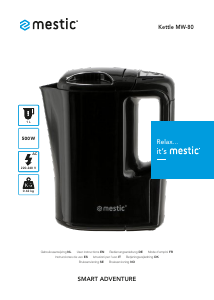 Manual de uso Mestic MWC-80 Hervidor