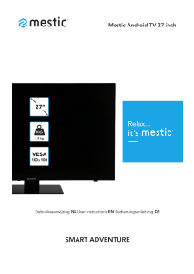 Bedienungsanleitung Mestic MTV-27 LCD fernseher