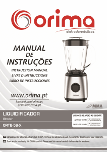 Handleiding Orima ORTB-56-X Blender