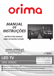 Manual Orima ORS40900 Televisor LED