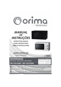 Mode d’emploi Orima OR-720-CGB Micro-onde