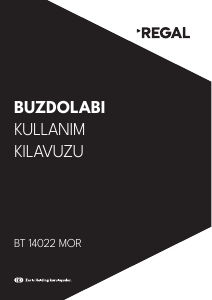 Kullanım kılavuzu Regal BT 14022 MOR Buzdolabı