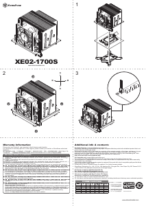Handleiding SilverStone XE02-1700S CPU koeler