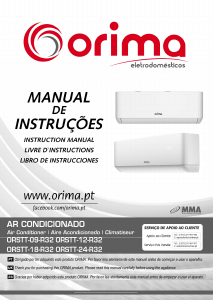 Handleiding Orima ORSTT-18-R32 Airconditioner