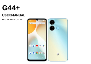 Bruksanvisning BLU G44 Plus Mobiltelefon