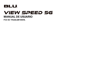 Manual de uso BLU View Speed 5G Teléfono móvil