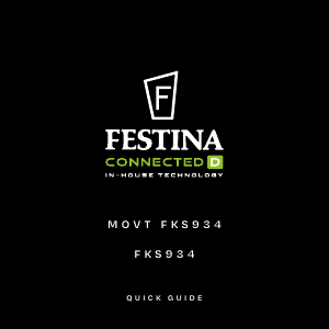 Manual de uso Festina F23000 Connected Smartwatch