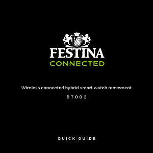 Manuale Festina F20549 Connected Smartwatch