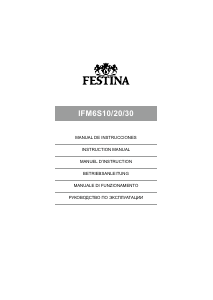 Manuale Festina F20634 Timeless Chronograph Orologio da polso