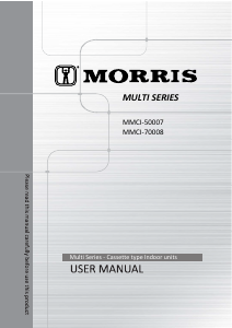 Bruksanvisning Morris MMCI-50007 Luftkonditionering