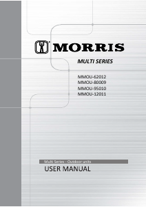 Handleiding Morris MMOU-80009 Airconditioner