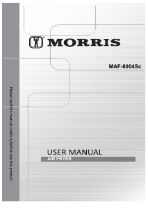 Handleiding Morris MAF-8004SC Friteuse