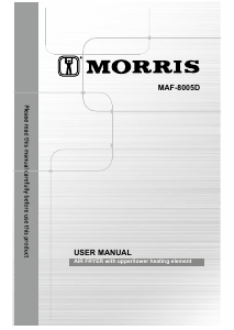 Bruksanvisning Morris MAF-8005D Fritös