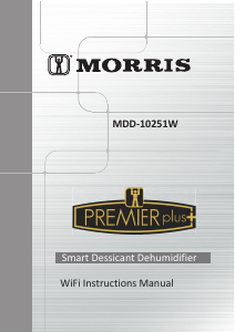 Manual Morris MDD-10251W Dehumidifier