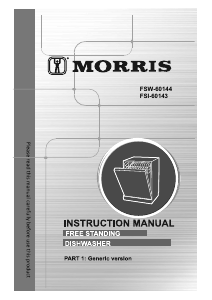 Bruksanvisning Morris FSI-60143 Diskmaskin