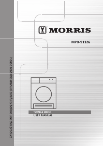 Handleiding Morris MPD-91126 Wasdroger