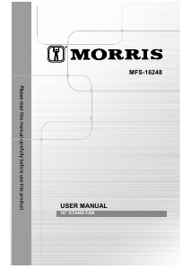 Manual Morris MFS-16248 Fan