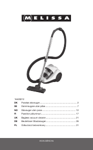 Bedienungsanleitung Melissa 16420212 Staubsauger