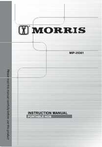 Handleiding Morris MIP-35361 Kookplaat